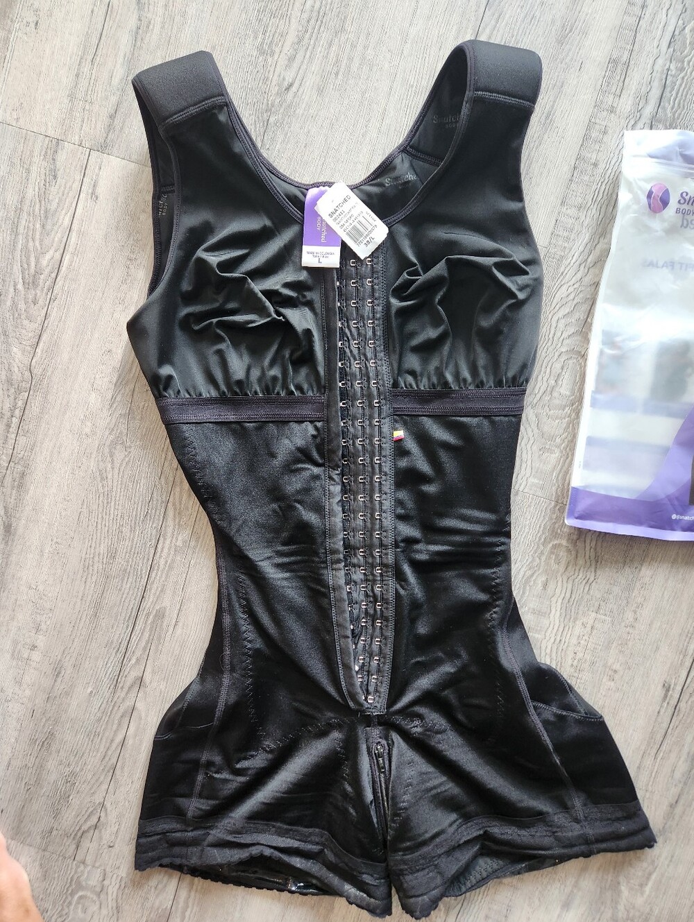 Snatched Body Stage 2 BBL Faja: Colombian Post-Surgery Shapewear Built-in Bra
